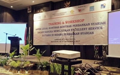 backdrop training notaris NTB Pengwil INI